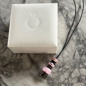 Pandora Pink Charm Necklace